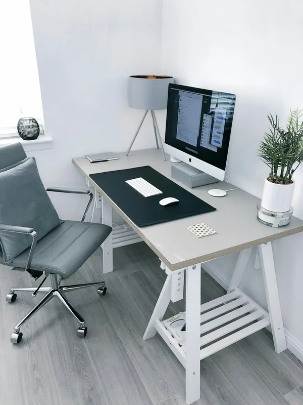 Before: Home office